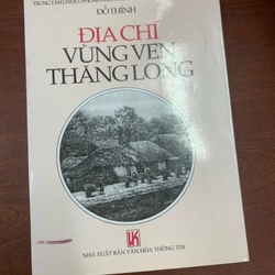 Địa chí vùng ven Thăng Long  301030