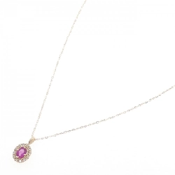 K10YG Ruby Necklace - Hàng hiệu Authentic 860483