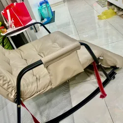 Pass ghế bập bênh đôi màu kem còn mới 95% 766223