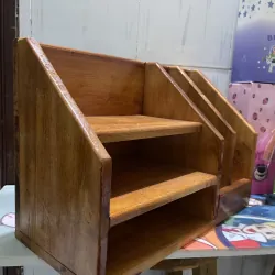 KỆ ĐỰNG SÁCH CHẤT LIỆU GỖ ĐỎ 1037853