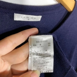 Áo Cardigan  Mongtoghi Nhật Nhà Glacier, chất mềm mát
Size S M
 445320