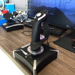 Cần lái máy bay (Joystick) PXN-2119PRO 1,49kg màu đen. Tình trạng: tốt