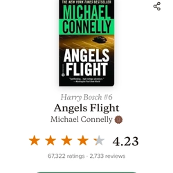 Harry Bosch #6 -
Angels Flight
by Michael Connelly (pocket size) 540119