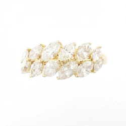 Nhẫn kim cương K18YG 1.40CT 672971