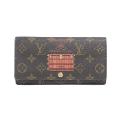 Ví Louis Vuitton Monogram (Trunks & Lock) Portefeuille Sarah M60415 - Hàng hiệu Chính hãng