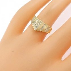 Nhẫn kim cương K18YG 0.15CT - Hàng hiệu Chính hãng 854990