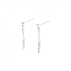 K18WG Bông tai kim cương 0.06CT - Hàng hiệu Chính hãng 866558