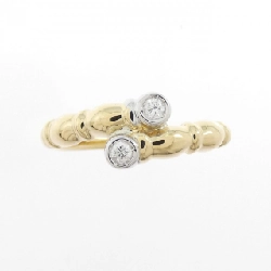 Nhẫn kim cương 750YG/750WG 0.045CT - Hàng hiệu Authentic 853382