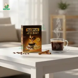 (Combo 2 Hộp) Cà Phê Hòa Tan 3in1 SOFIA - 1 Gói Cafe 16g 738016