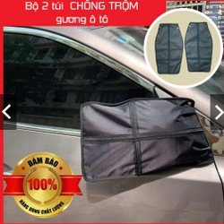 TÚI BỌC BẢO VỆ CHỐNG TRỘM GƯƠNG XE Ô TÔ – BẢN NÂNG CẤP 2024 379701