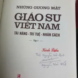 Những Gương Mặt Giáo Sư Việt Nam: Tài Năng – Trí Tuệ – Nhân Cách 689205