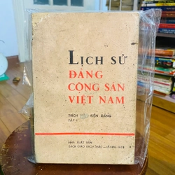 Lịch sử Đảng Cộng Sản Việt Nam - Trích văn kiện Đảng( 1930-1945) - tập 1