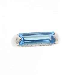 Nhẫn Blue Topaz PT900 2.07CT 668468
