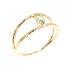 Nhẫn Peridot K18YG - Hàng hiệu Chính hãng
