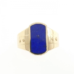 Nhẫn Lapis Lazuli K18YG 666455