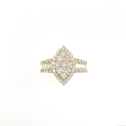 【Sản phẩm mới】Nhẫn kim cương K18YG 1.00CT 673646