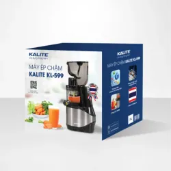 Máy ép chậm KALITE KL-599 màu đen-bạc chính hãng mới 100% 574505