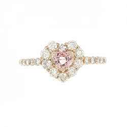 Nhẫn Sapphire K18PG hình trái tim 0.302CT 671641