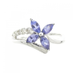Nhẫn Tanzanite K18WG Hoa 0.70CT - Hàng hiệu Chính hãng 859160