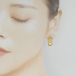 K18YG Bông tai - Hàng hiệu Authentic 871486