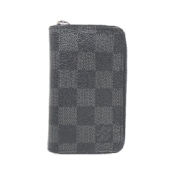 Ví tiền xu Louis Vuitton Damier Graphite Zippy N63076