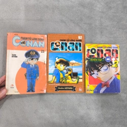 Combo 3 cuốn truyện tranh Conan