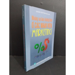 Những sai lầm thường thấy ở các nhân viên Marketing mới 90% bẩn bìa, ố nhẹ 2008 HCM2811 Giang Văn Toàn MARKETING KINH DOANH Oreka-Blogmeo