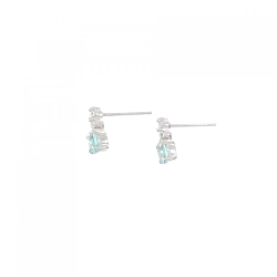 PT900 Paraiba Tourmaline Bông tai 0.40CT - Hàng hiệu Chính hãng 873695