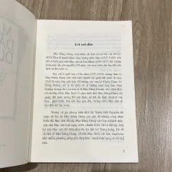 MẠC ĐĂNG DUNG VÀ VƯƠNG TRIỀU MẠC (XB 2000) 1028990