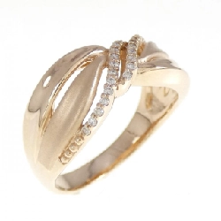 Nhẫn kim cương K18PG 0.12CT - Hàng hiệu Chính hãng