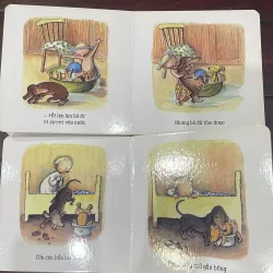 MAX VÀ GẤU BÔNG , bánh vòng , chậu nước , quả bóng - Barbro Lindgren - COMBO 4 quyển 1028201