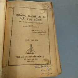 QUẲNG GÁNH LO ĐI VÀ VUI SỐNG  223798