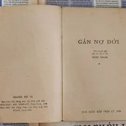 Tiểu thuyết GÁN NỢ ĐỜI

Tác giả Vicky Baum (người sáng tác ra cuốn Khách sạn Thượng Hải) 713770