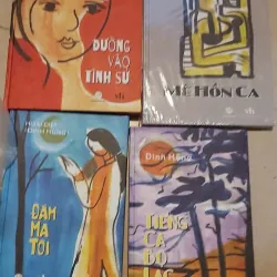 Combo bộ 4 cuốn tác phẩm của nhà thơ Đinh Hùng  931008