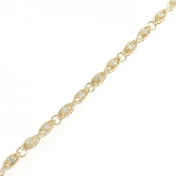 K18YG Vòng tay kim cương - Hàng hiệu Chính hãng