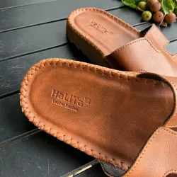 Dép da nam Halita Cũ size 41 đi nước đi mưa 674630