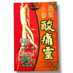 Viên uống đau nhức xương khớp Nhân Sâm Tê Thống Linh xuất xứ Malaysia - Hộp 20 Viên 800901