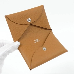 【Sản phẩm chưa sử dụng】Thẻ đựng thẻ Hermes Calvi 044164CK 623959