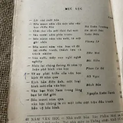 40 NĂM VĂN HỌC -BÌNH LUẬN PHÊ BÌNH 573683