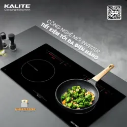Bếp từ đôi KALITE KDI73 linh hoạt bền bỉ chịu nhiệt tốt 601489