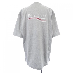 Balenciaga BALENCIAGA Chiến dịch chính trị POLITICAL CAMPAIGN 641675 TKVJ1 UNISEX Áo thun - Hàng hiệu Chính hãng 894502