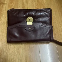 Clutch nữ 24x19x10 da thật 2hand 1002010