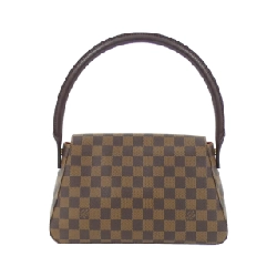【Vintage】Túi xách vai Louis Vuitton Damier Mini Looping N51158 612546