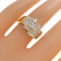 Nhẫn kim cương K18YG 1.27CT 667291