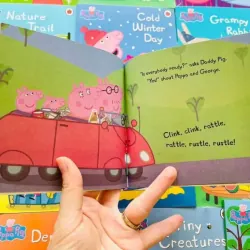 Sách nhập trung - Peppa Pig hộp xanh - Mỗi level 50 quyển - Tặng File nghe Mp3 936385