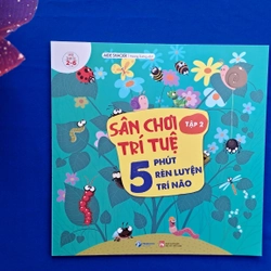 Bộ 4 cuốn sân chơi trí tuệ - 5 phút rèn luyện trí não 296185