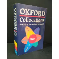 Oxford Collocations dictionary for students of English mới 80% bẩn bìa, ố nhẹ, tróc bìa, có chữ ký Oxford HCM3004 HỌC NGOẠI NGỮ 445709