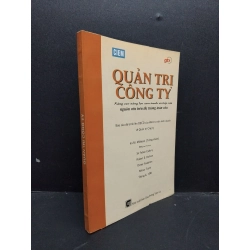 Quản trị công ty mới 80% ố bẩn nhẹ 2003 HCM1406 SÁCH QUẢN TRỊ