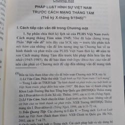 PHÁP LUẬT HÌNH SỰ VIỆT NAM TỪ THẾ KỶ X ĐẾN NAY (LỊCH SỬ VÀ THỰC TẠI)
 528070