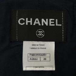 Jacket không cổ CHANEL P36021V24261 09A 627808